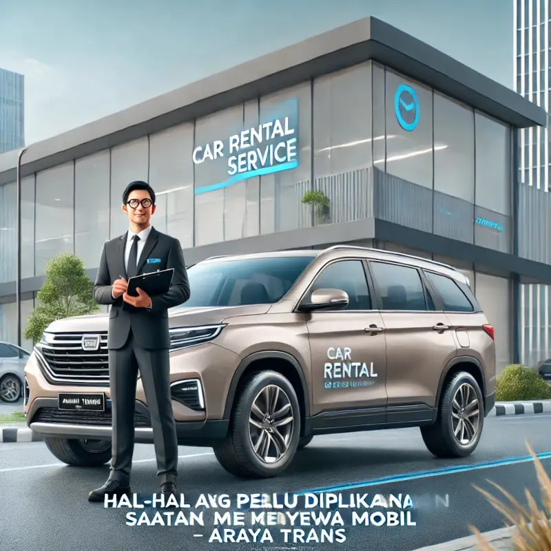Hal-Hal Penting yang Perlu Anda Perhatikan Saat Menyewa Mobil di 2025